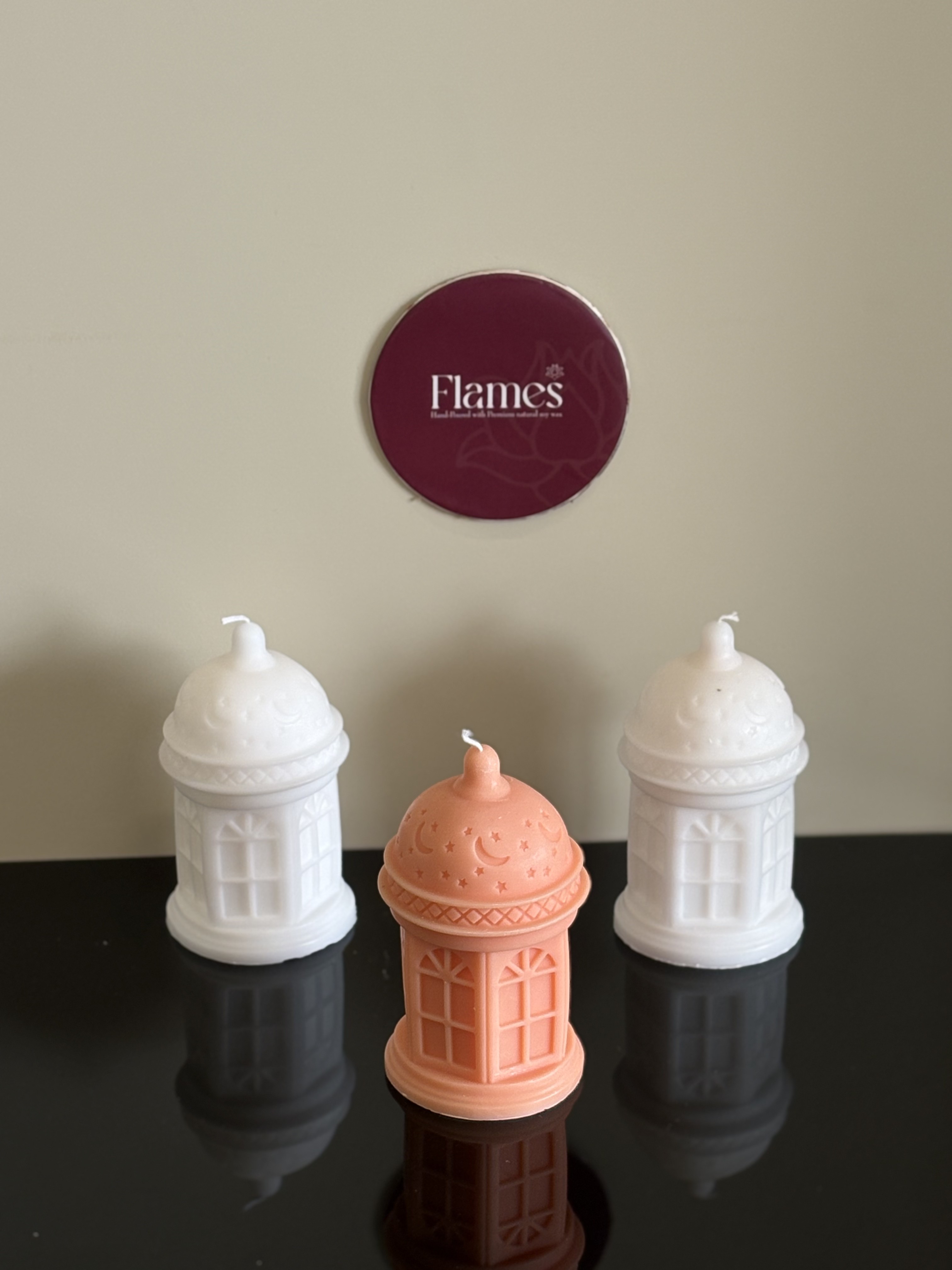 Ramadan Lantern Dome Candle – Festive Edition 🏮🌙