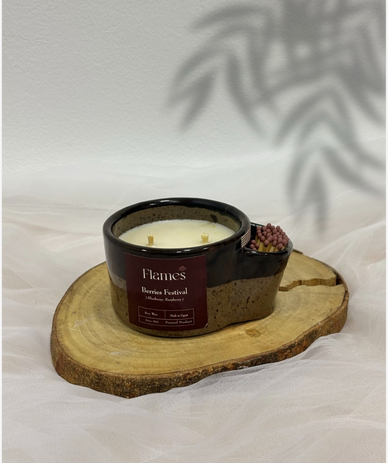 Brown Pottery Pocket Cup 200 Garm