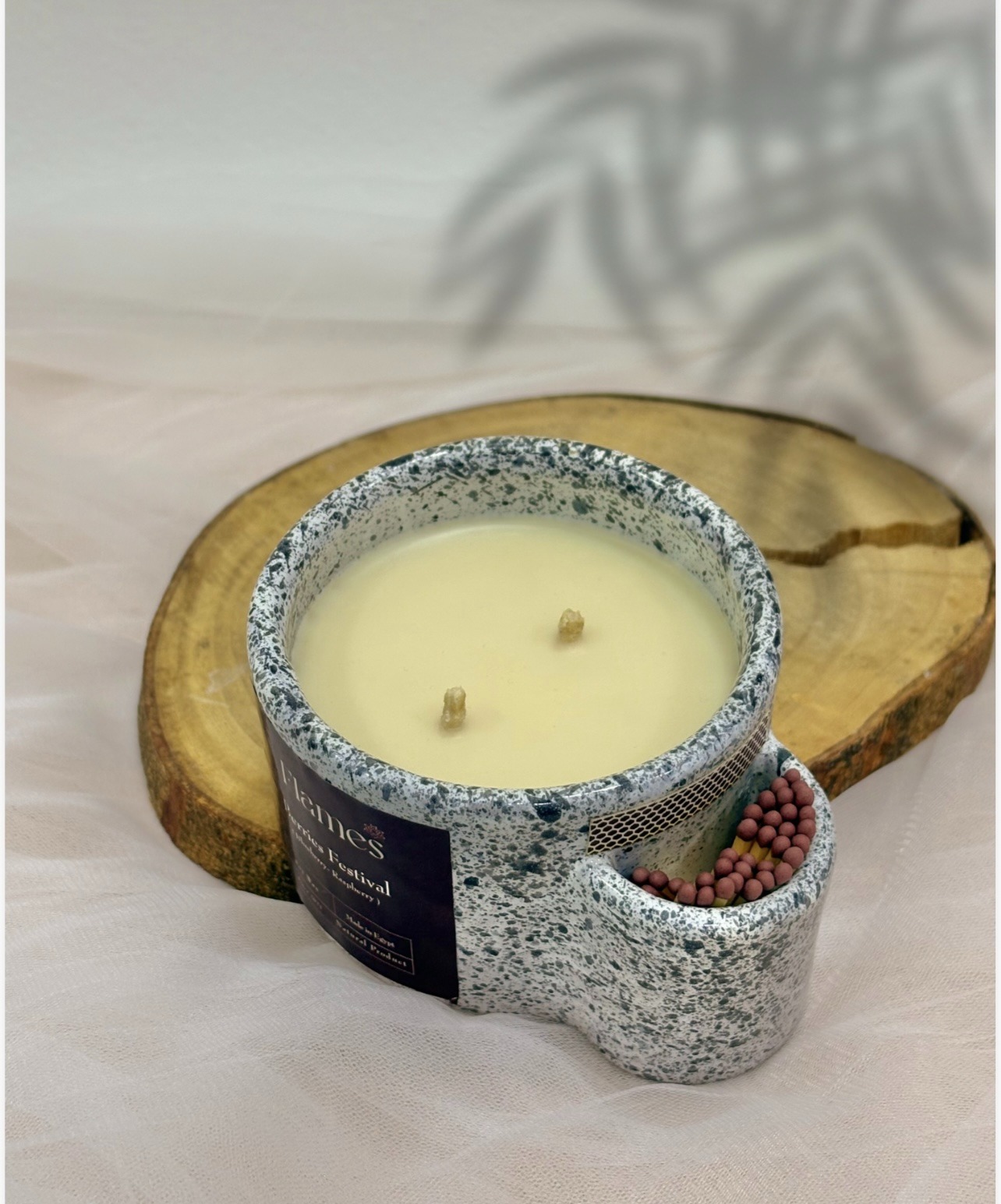 White Pottery Pocket Cup 200 Garm